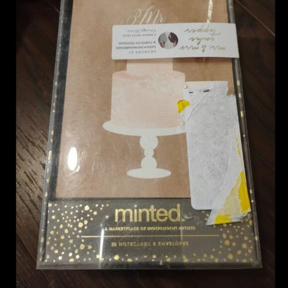 5 Boxes Rustic Wedding Invitations (100 Total) - Picture 3 of 9